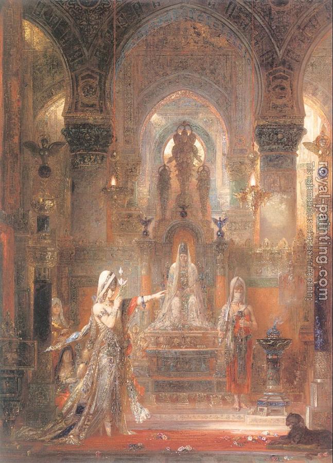 Gustave Moreau : Salome Dancing before Herod II